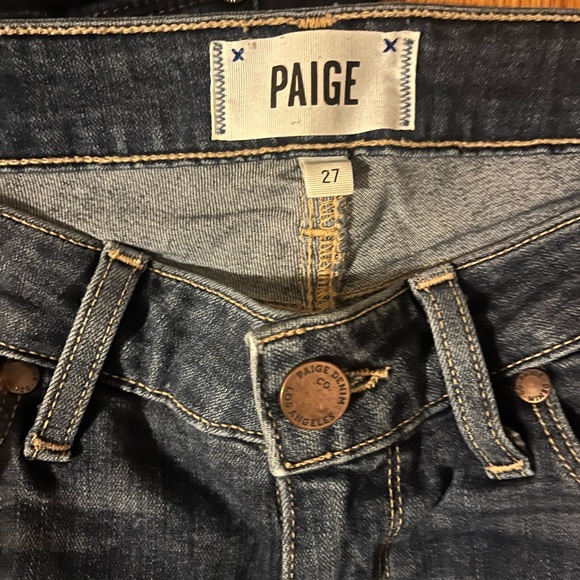 Lot of 2 Paige Jeans Verdugo Ankle Skinny Jeans 27 - Picture 2 of 6